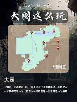 吴哥窟大圈